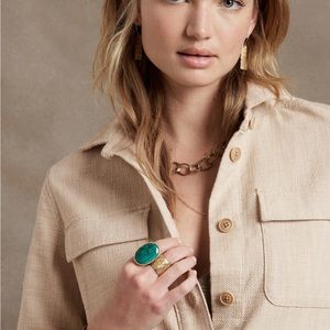 Banana Republic Hopsack Shirt Jacket